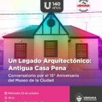 USHUAIA : LA SECRETARÍA DE CULTURA Y EDUCACIÓN LLEVARÁ ADELANTE UN CONVERSATORIO POR EL 15° ANIVERSARIO DEL MUSEO DE LA CIUDAD