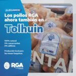 RGA ALIMENTOS PROVINCIALIZA SU PRODUCCIÓN: LOS POLLOS FRESCOS LLEGARON A TOLHUIN