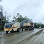 USHUAIA : AVANZAN LOS TRABAJOS DE RECUPERACIÓN DE LA RED VIAL