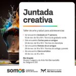 ESTE VIERNES COMIENZA EL CICLO DE TALLERES DIRIGIDO A ADOLESCENTES “JUNTADA CREATIVA”