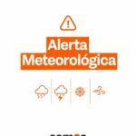 ALERTA AMARILLA POR LLUVIAS INTENSAS Y VIENTOS FUERTES