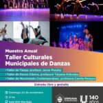 USHUAIA : LA MUNICIPALIDAD  PRESENTA LA AGENDA DE MUESTRAS DE FIN DE AÑO DE SUS TALLERES CULTURALES