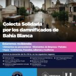 USHUAIA : LA COLECTA SOLIDARIA PARA LOS DAMNIFICADOS DE BAHÍA BLANCA CONTINUARÁ HASTA EL LUNES INCLUSIVE