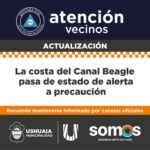 USHUAIA : TRABAJO CONJUNTO ENTRE PROVINCIA Y MUNICIPIO DE USHUAIA ANTE EL SISMO EN EL PASAJE DE DRAKE