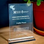 USHUAIA : EL SUBSECRETARIO DE SALUD DEL MUNICIPIO  RECIBIÓ UN RECONOCIMIENTO A SU TRAYECTORIA