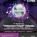 USHUAIA :   LA SECRETARÍA DE CULTURA Y EDUCACIÓN ACOMPAÑARÁ ESTE SÁBADO 10 DE MAYO EL1° FESTIVAL “VETERANOS FUTSAL” USHUAIA EN EL CENTRO CULTURAL ESTHER FADUL