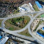 USHUAIA : EL MUNICIPIO CONCLUYE LA COLOCACIÒN DE ASFALTO DE LA PRIMERA ETAPA EN EL INGRESO A USHUAIA
