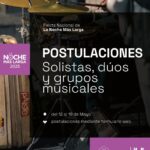 USHUAIA : LA MUNICIPALIDAD  ABRE LAS POSTULACIONES A LAS Y LOS ARTISTAS PARA LA “FIESTA NACIONAL DE LA NOCHE MÁS LARGA”