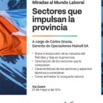 INICIA EL CICLO DE CHARLAS “MIRADAS AL MUNDO LABORAL – SECTORES QUE IMPULSAN LA PROVINCIA” CON UNA PROPUESTA SOBRE LA INDUSTRIA DEL PETRÓLEO Y GAS