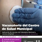 USHUAIA : LA MUNICIPALIDAD INAUGURA EL PRIMER VACUNATORIO MUNICIPAL EN EL CENTRO DE SALUD