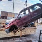USHUAIA : EL MUNICIPIO  CONTINÚA RETIRANDO VEHÍCULOS ABANDONADOS EN LA VÍA PÚBLICA