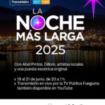LA TELEVISIÓN PÚBLICA FUEGUINA TRANSMITIRÁ LA TRADICIONAL FIESTA NACIONAL DE LA NOCHE MÁS LARGA 2025