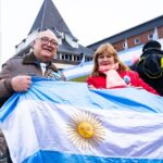 GOBIERNO HOMENAJEÓ A MANUEL BELGRANO Y LA BANDERA NACIONAL JUNTO A LA COMUNIDAD FUEGUINA
