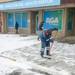 RIO GRANDE : OPERATIVO INVERNAL 2025: EL MUNICIPIO TRABAJA EN CALLES Y ESPACIOS PÚBLICOS