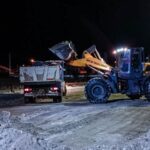 USHUAIA : OPERATIVO INVIERNO: MÁS DE 150 TRABAJADORES MUNICIPALES ABOCADOS A TAREAS DE DESPEJE DE NIEVE