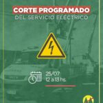 Cooperativa Eléctrica de Rio Grande :  CORTE PROGRAMADO POR TRABAJOS EN LA RED ELÉCTRICA