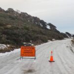 ADVERTENCIA POR HIELO LAVADO EN LA RUTA PROVINCIAL N°30 Y EN LA RUTA COMPLEMENTARIA J