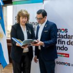LA VICEGOBERNADORA MÓNICA URQUIZA RECIBIÓ A AUTORIDADES DE ROTARY INTERNACIONAL