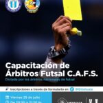 USHUAIA : Comienza la inscripción al Curso de Árbitro de Fútbol C.A.F.S. en Ushuaia