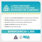 RIO GRANDE : EL MUNICIPIO RECUERDA RECOMENDACIONES PARA PREVENIR INCIDENTES POR MONÓXIDO DE CARBONO