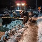 USHUAIA : ANTE LA NUEVA NEVADA PRONOSTICADA LA MUNICIPAIDAD REALIZA RECOMENDACIONES Y AVANZA EN EL OPERATIVO INVIERNO