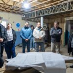EL GOBERNADOR MELELLA RECORRIÓ LA OBRA DEL CENTRO DE ABORDAJE INTEGRAL DE SALUD MENTAL EN RÍO GRANDE