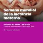 USHUAIA : EL MUNICIPIO  REALIZARÁ ACTIVIDADES POR LA SEMANA MUNDIAL DE LA LACTANCIA