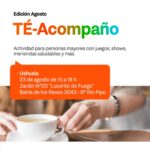 TÉ ACOMPAÑO: CONTINÚA LA PROPUESTA QUE RECORRE LOS BARRIOS DE USHUAIA PARA COMPARTIR CON LAS PERSONAS MAYORES