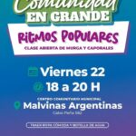 RIO GRANDE : VIERNES DE RITMOS POPULARES EN COMUNIDAD EN GRANDE