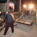 USHUAIA : LA MUNICIPALIDAD  CONCLUYÓ LA LIMPIEZA DE LA AVENIDA MAGALLANES