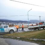USHUAIA : LA MUNICIPALIDAD  CONTINÚA CON EL PLAN DE BACHEO EN DIVERSOS SECTORES