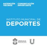 USHUAIA : INSTITUCIONES  PODRÁN SOLICITAR EL USO DE LOS ESPACIOS DEPORTIVOS MUNICIPALES AL AIRE LIBRE