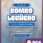 RIO GRANDE : ESTE JUEVES COMIENZA EL TALLER DE BOMBO LEGÜERO