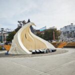 USHUAIA : EL MUNICIPIO  INICIÓ LA RECONSTRUCCIÓN DE LA VEREDA DEL CEMENTERIO Y MEJORAS EN EL MONUMENTO DE ANTIGUOS POBLADORES
