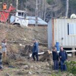 USHUAIA : LA MUNICIPALIDAD  CONTINÚA CON LAS TAREAS DE LIMPIEZA TRAS EL FUERTE TEMPORAL DE VIENTO