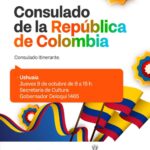 EL CONSULADO ITINERANTE DE COLOMBIA ATENDERÁ EN USHUAIA EL PRÓXIMO JUEVES
