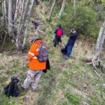 USHUAIA : PERSONAL DEL MUNICIPIO  REALIZÓ TRABAJOS DE LIMPIEZA EN EL SENDERO DE LOS PRESOS