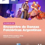 USHUAIA : LA MUNICIPALIDAD  ACOMPAÑARÁ ESTE SÁBADO 18 DE OCTUBRE LA TERCERA EDICIÓN DEL “ENCUENTRO DE DANZAS FOLCLÓRICAS ARGENTINAS”