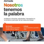 EN EL MES DE LA EDUCACIÓN INCLUSIVA SE LLEVARÁ ADELANTE LA JORNADA “NOSOTROS TENEMOS LA PALABRA”