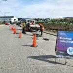 USHUAIA : EL MUNICIPIO  CONTINÚA CON EL PROGRAMA DE RECUPERACIÓN VIAL