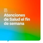 CRONOGRAMA DE ATENCIÓN EN CAPS ESTE FIN DE SEMANA