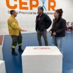 BRIGADISTAS DE INCENDIOS FORESTALES ENTREGARON MATERIAL DEPORTIVO AL CEPAR RÍO GRANDE