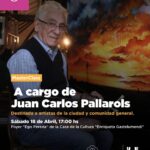 USHUAIA : LA MUNICIPALIDAD  INVITA A UNA MASTERCLASS DE PLATERÍA JUNTO AL ORFEBRE JUAN CARLOS PALLAROLS