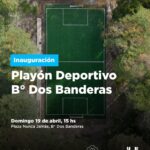 USHUAIA : LA MUNICIPALIDAD INAUGURARÁ EL PLAYÓN DEPORTIVO DEL BARRIO DOS BANDERAS