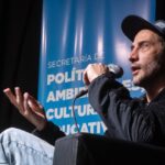 USHUAIA : A SALA LLENA SE LLEVÓ ADELANTE LA ENTREVISTA ABIERTA A LUCIANO CÁCERES