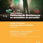 USHUAIA : LA SECRETARÍA DE POLÍTICAS AMBIENTALES, CULTURALES Y EDUCATIVAS IMPULSARÁ UN TALLER INTENSIVO DE ENSAMBLES DE PERCUSIÓN