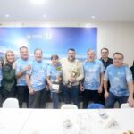 USHUAIA : VUOTO RECIBIÓ A LA ESCUELA MUNICIPAL DE NEWCOM +50 MIXTO QUE REPRESENTARÁ A USHUAIA EN COMODORO RIVADAVIA