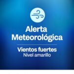 RIGE ALERTA AMARILLA POR VIENTOS PARA ESTE LUNES