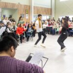 RIO GRANDE  : JUVENTUDES Y PERSONAS MAYORES DISFRUTARON DE UNA PEÑA FOLKLÓRICA