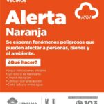 USHUAIA : DEFENSA CIVIL  EMITE RECOMENDACIONES ANTE LAS LLUVIAS PERSISTENTES PREVISTAS PARA ESTE LUNES